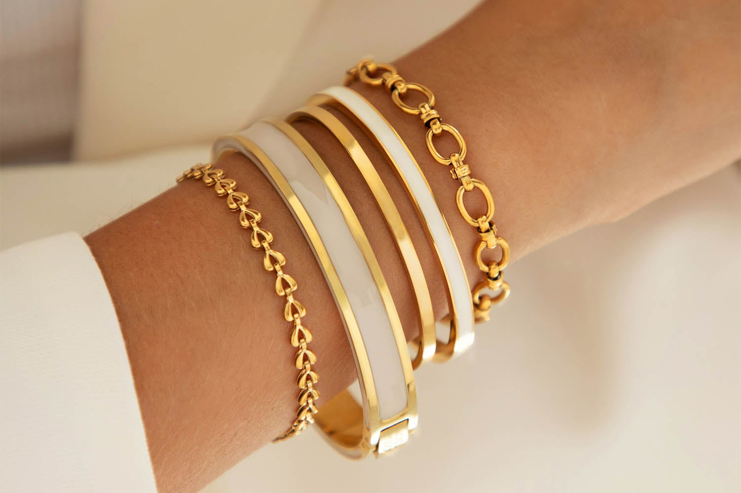 Stacked Jewellery Styles